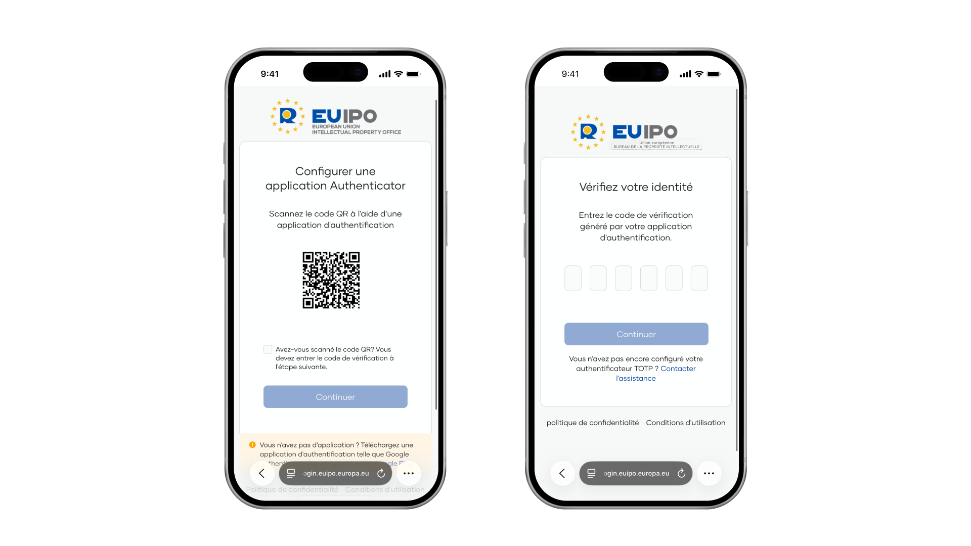 À quoi ressemble le code QR unique pour générer des codes TOTP.